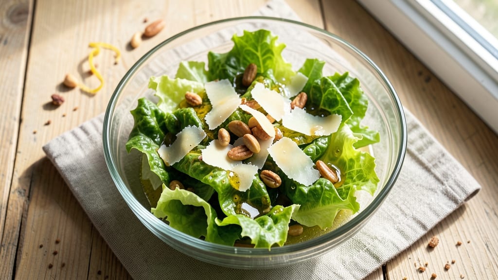 Buttercrunch Lettuce Salad Recipe: Sweet-Tart Crunch With Creamy Parmesan Twist