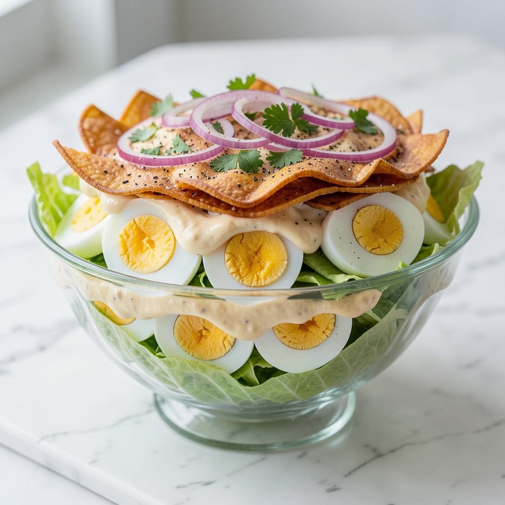 7 Layer Lettuce Salad Recipe: Miracle Whip's Creamy Crunch Without Mayo