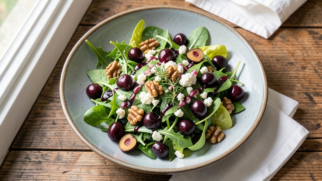 Black Cherry Salad Recipe: Juicy Tart Bites with Sweet-Tart Vinaigrette