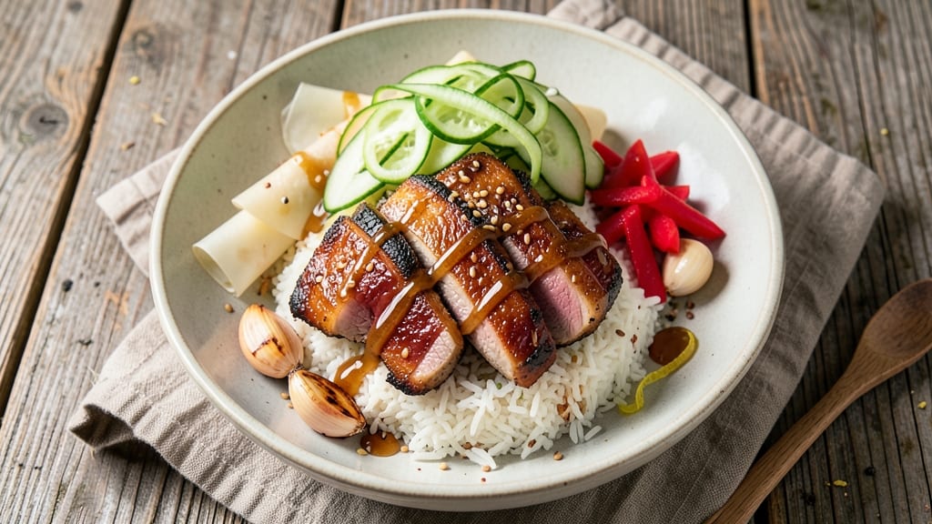 Asian Duck Salad Recipe: Crispy Pan-Seared Duck with Sesame-Ginger Dressing
