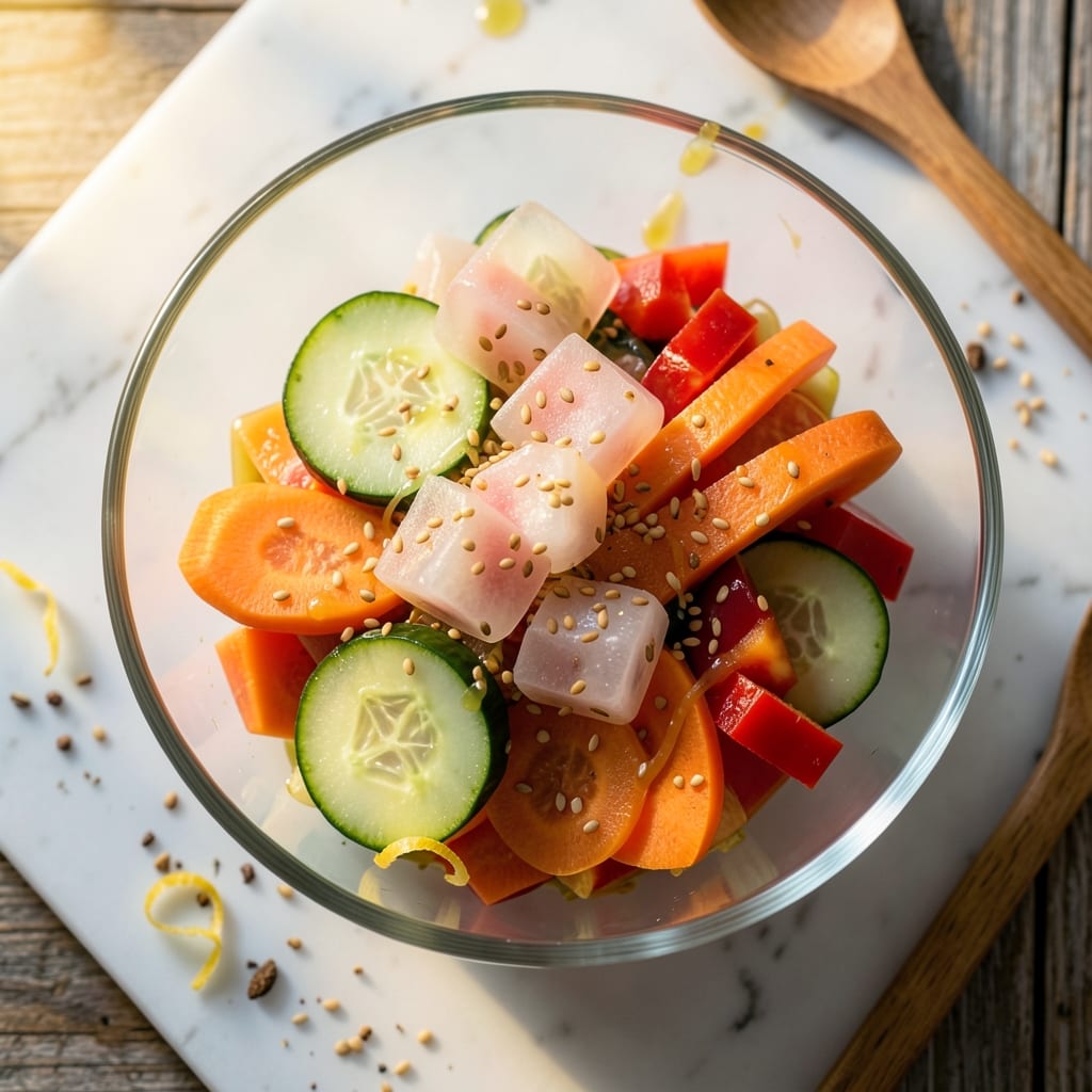 Agar Salad Recipe: Jiggly, No-Mayo Crunch in 10 Minutes
