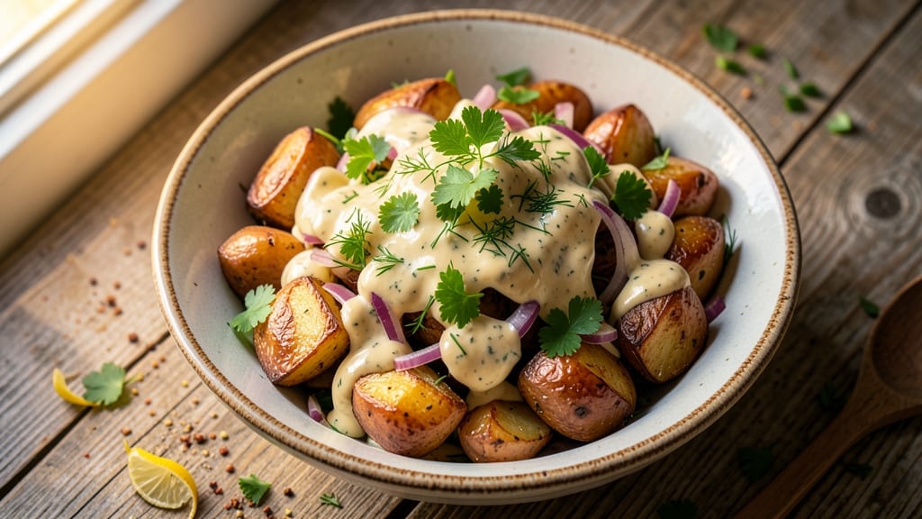 Baked Potato Salad Recipe Cold: Herb-Infused Chill That Stays Fresh All Day