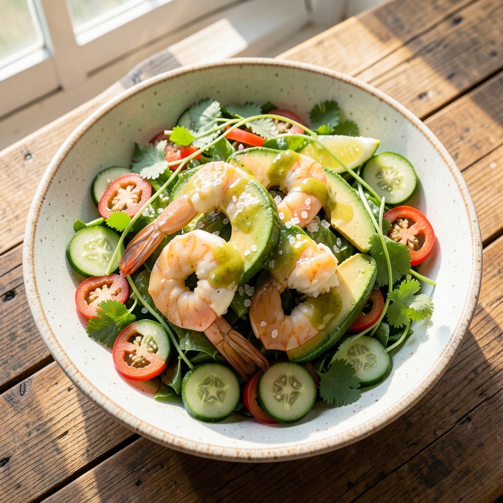 Acapulco Salad Recipe: Citrusy Avocado and Cucumber Crunch Without Mayo