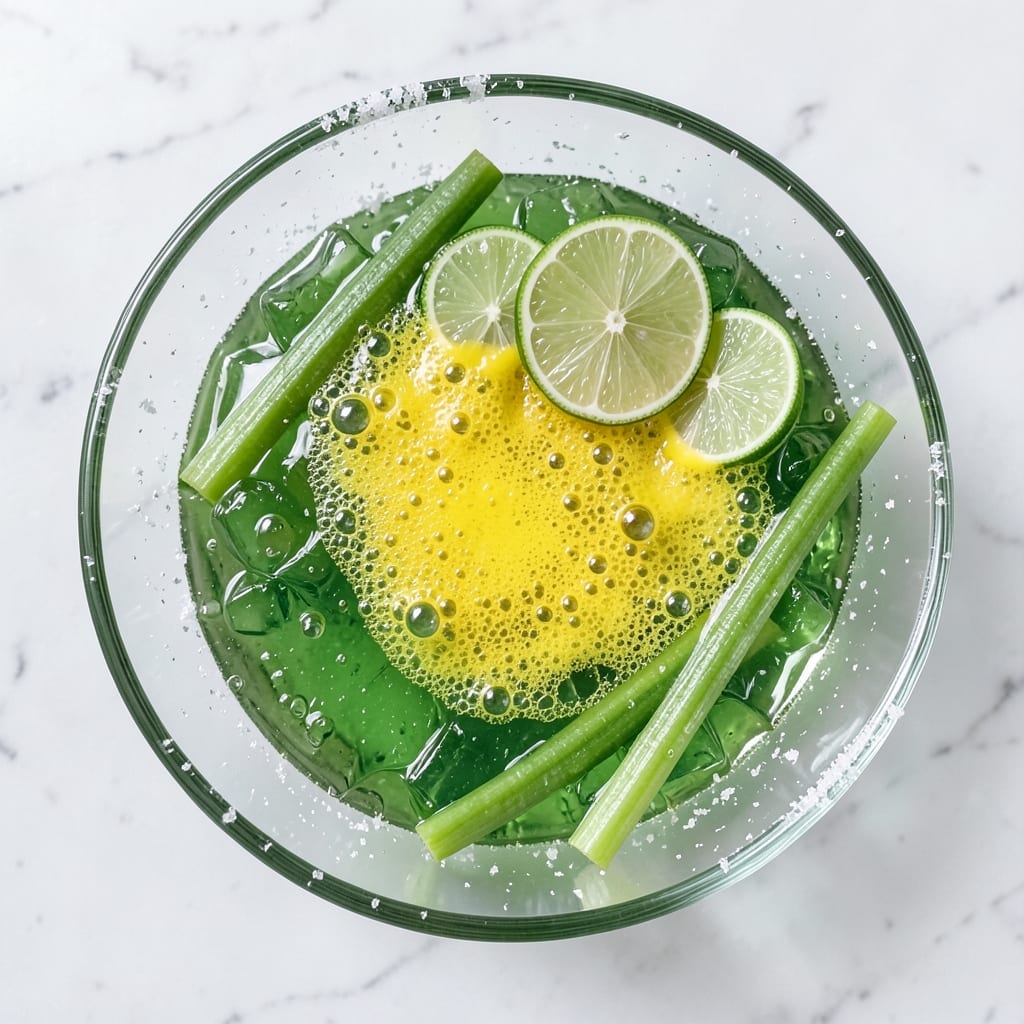 7 Up Salad Lime Jello Recipe: Layered Citrus Surprise With Crunchy Celery Bites