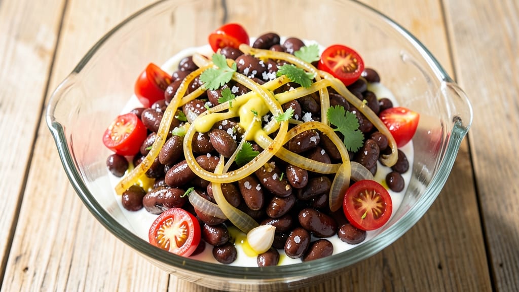 Baked Beans Salad Recipe: Smoky-Sweet Bites with Crispy Celery Crowns