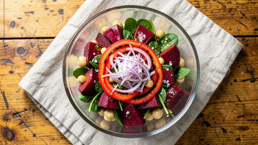 Beet and Bean Salad Recipe: Earthy Sweetness Meets Hearty Protein Crunch