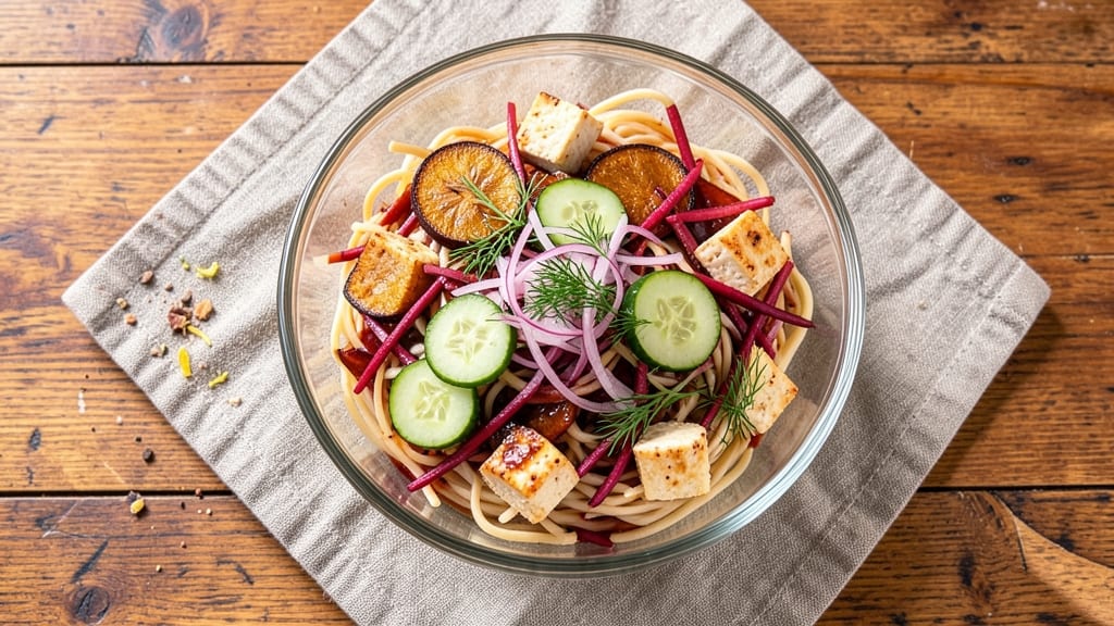 Beet Noodle Salad Recipe: Vibrant Pink Vibrancy Meets Earthy Sweetness
