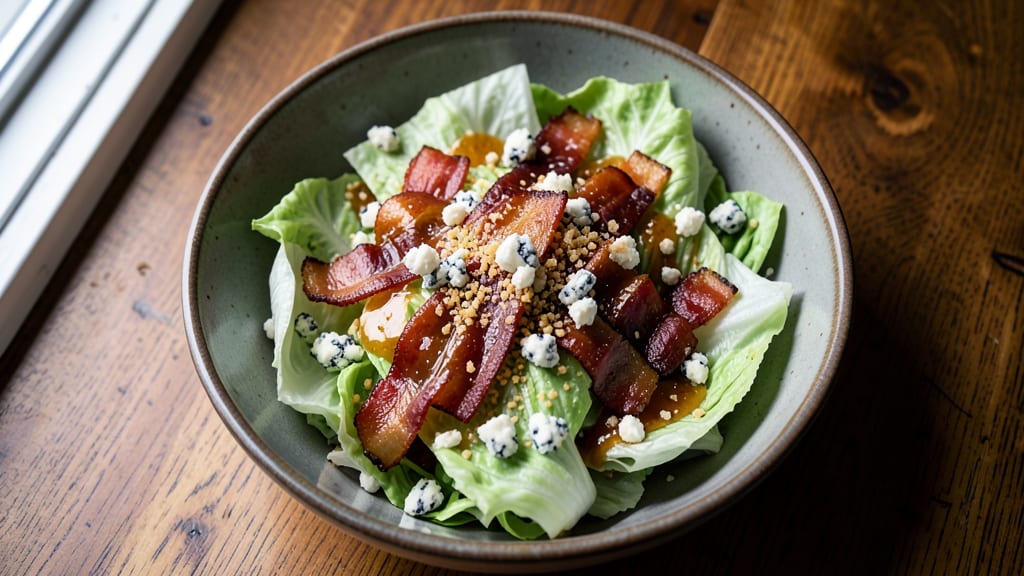Blue Cheese Wedge Salad Outback Recipe: Smoky Bacon and Tangy Blue Cheese Bliss