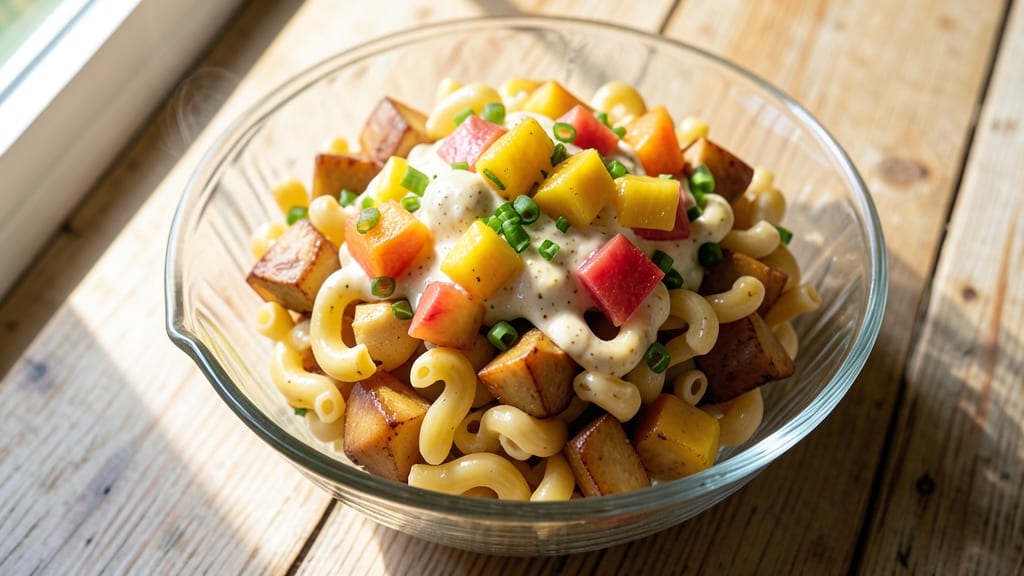 Authentic Hawaiian Macaroni and Potato Salad Recipe: Pineapple-Kissed Crunch Meets Tropical Tang