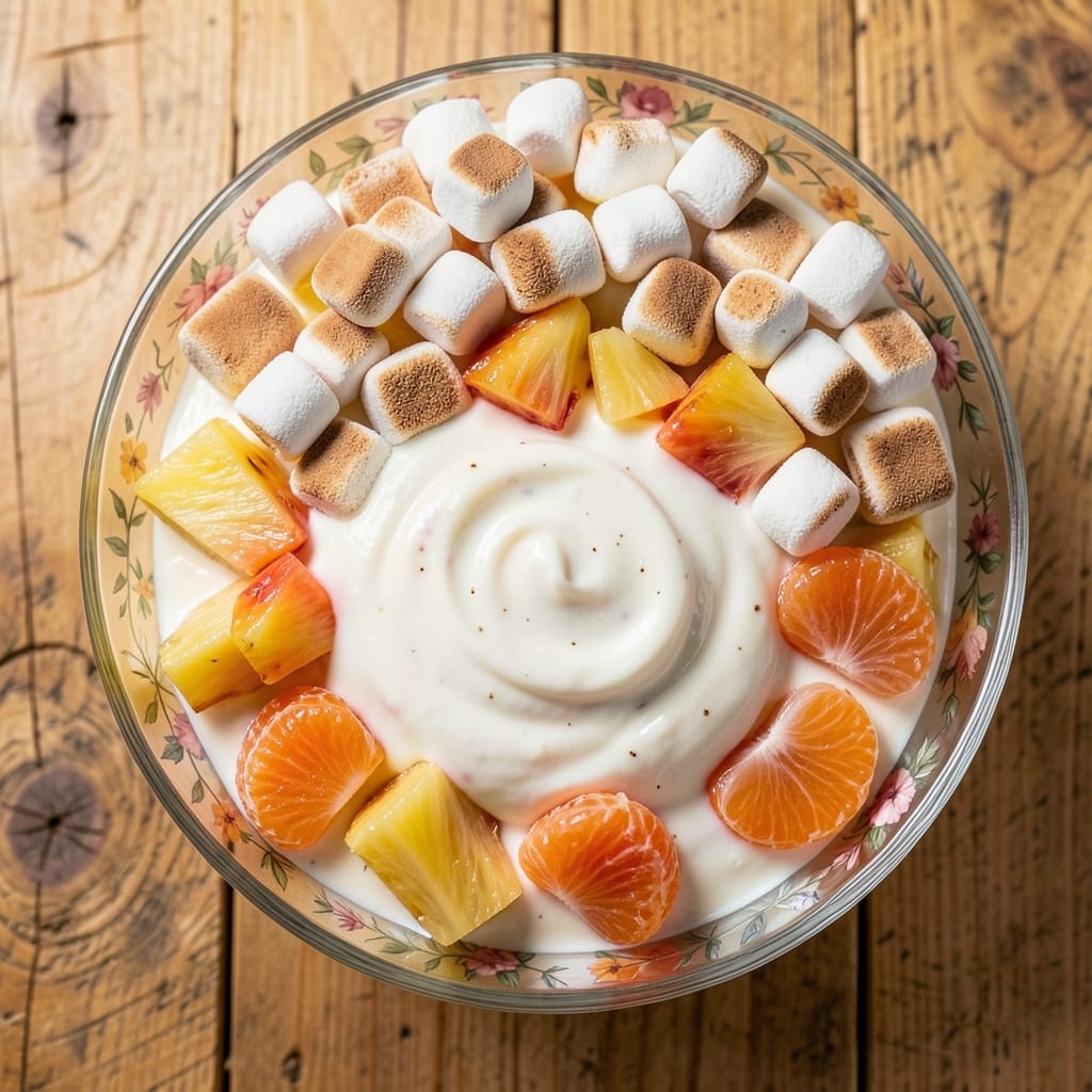 Ambrosia Salad Recipe With Heavy Cream: Vanilla-Whipped Cream Dream Layers