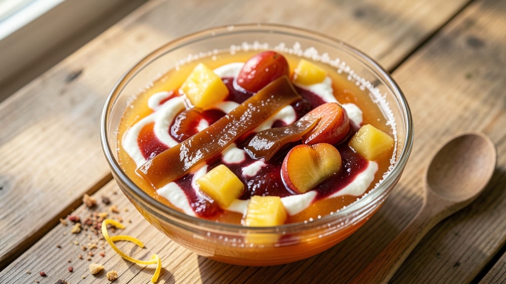 Apricot Pineapple Jello Salad Recipe: Tropical Creaminess With Celery Crown Crunch