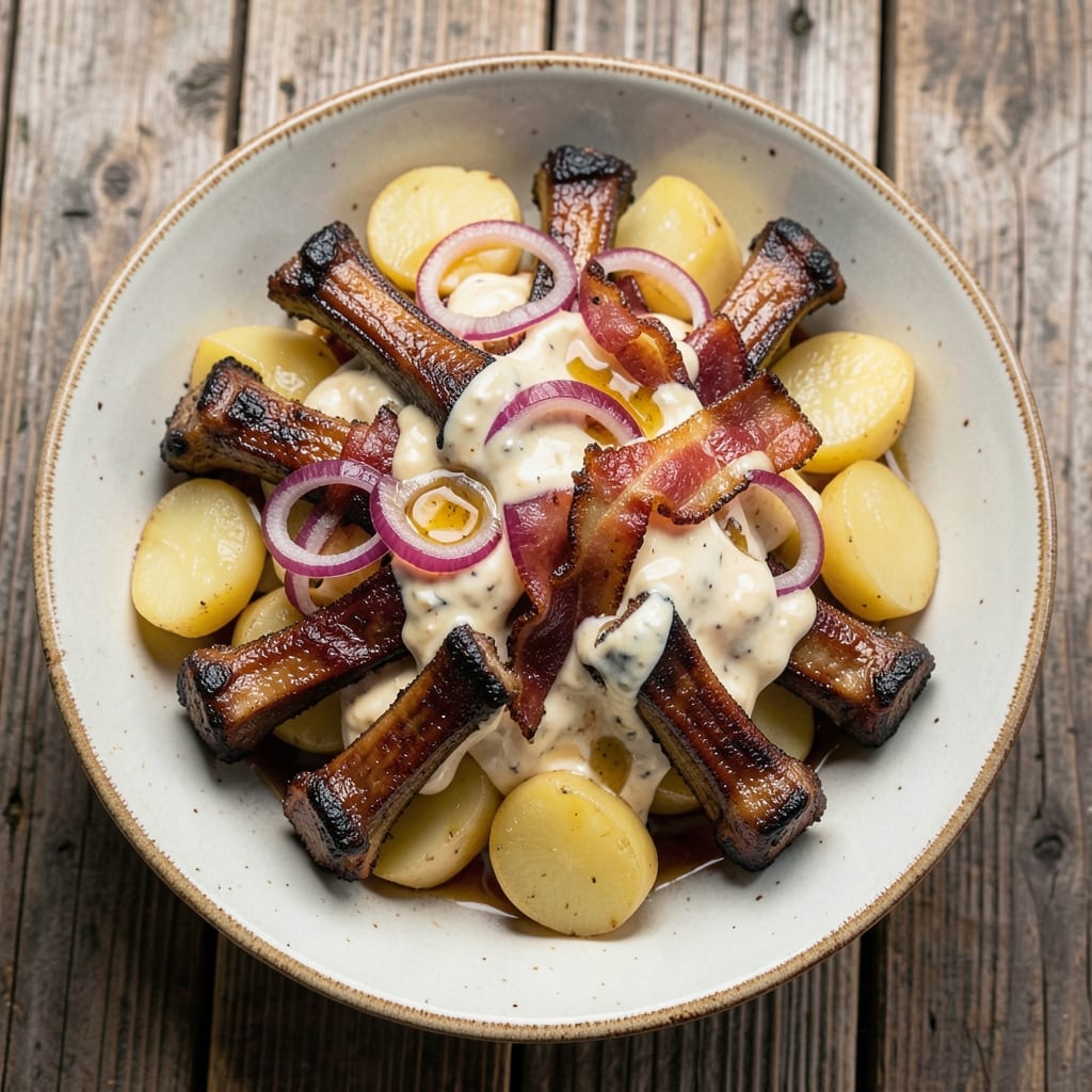 12-Bones Smoked Potato Salad Recipe: Smoky Bacon Crunch Meets Creamy Comfort