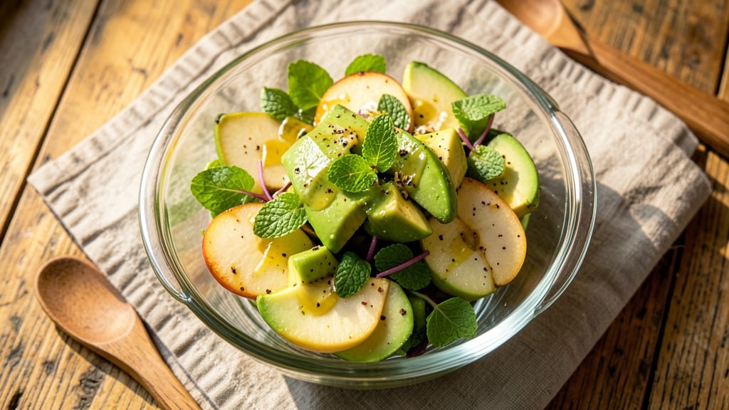 Avocado Pear Salad Recipe: Creamy Avocado Meets Sweet Pear Crunch