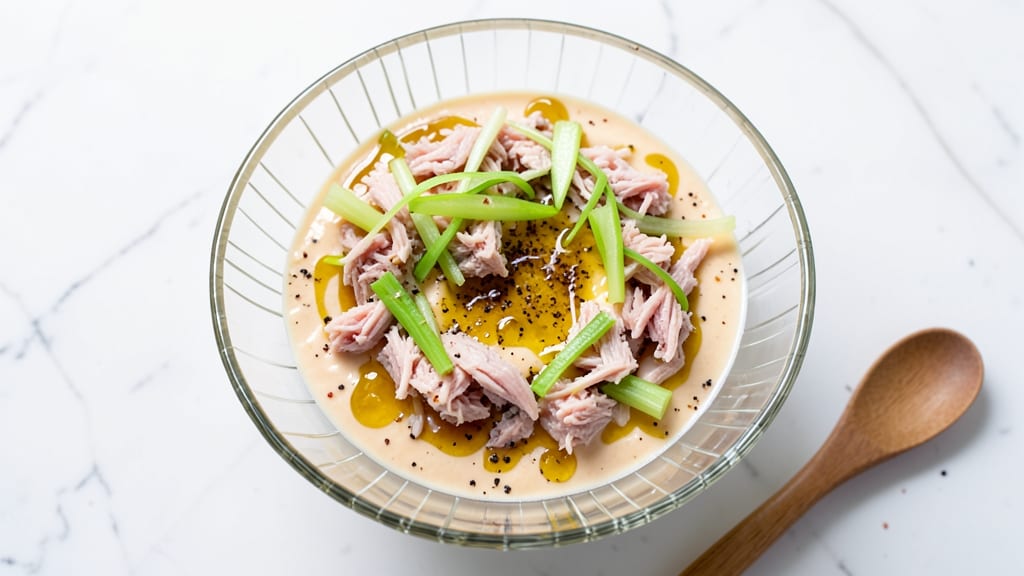 Atkins Tuna Salad Recipe: Low-Carb Creaminess With Crisp Celery Bites